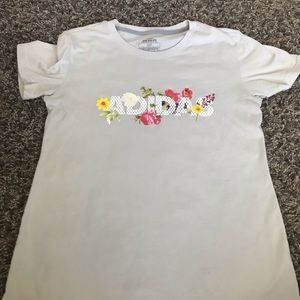 Floral Adidas Shirt
